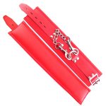 Rouge Garments Wrist Cuffs Padded Red BondageBox UK