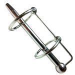 Rouge Stainless Steel Double Ring Sperm Stopper BondageBox UK