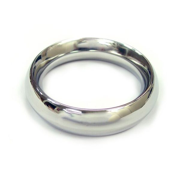 Rouge Stainless Steel Doughunt Cock Ring 45mm BondageBox UK