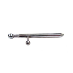 Rouge Stainless Steel Key Urethral Plug 93mm BondageBox UK