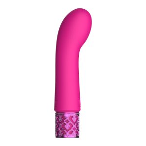Royal Gems Bijou Rechargeable Silicone Bullet Pink BondageBox UK