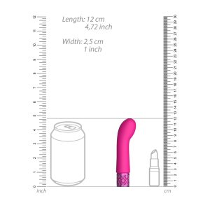Royal Gems Bijou Rechargeable Silicone Bullet Pink BondageBox UK