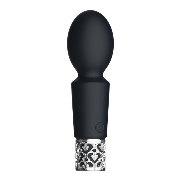 Royal Gems Brilliant Rechargeable Bullet Black BondageBox UK