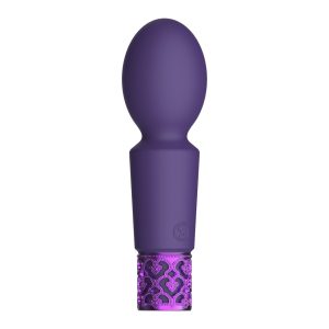 Royal Gems Brilliant Rechargeable Bullet Purple BondageBox UK