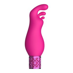 Royal Gems Exquisite Rechargeable Silicone Bullet Pink BondageBox UK