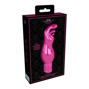Royal Gems Exquisite Rechargeable Silicone Bullet Pink BondageBox UK