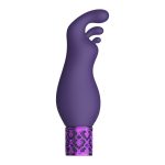 Royal Gems Exquisite Rechargeable Silicone Bullet Purple BondageBox UK