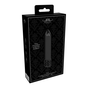 Royal Gems Glitz Rechargeable Bullet Gun Metal BondageBox UK