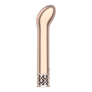 Royal Gems Jewel Rechargeable G Spot Bullet Rose Gold BondageBox UK