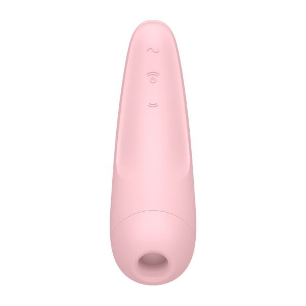 Satisfyer App Enabled Curvy 2 Plus Clitoral Massager Pink BondageBox UK