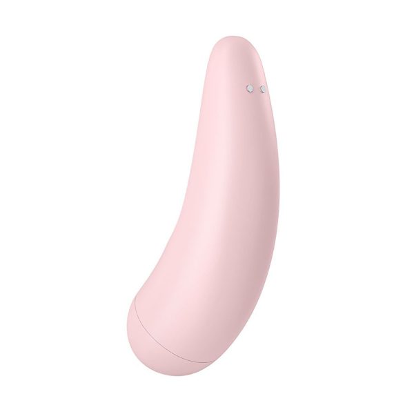 Satisfyer App Enabled Curvy 2 Plus Clitoral Massager Pink BondageBox UK