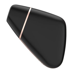 Satisfyer App Enabled Love Triangle Clit Massager Black BondageBox UK