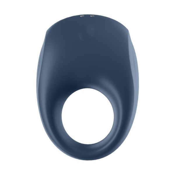 Satisfyer App Enabled Strong One Cock Ring Blue BondageBox UK