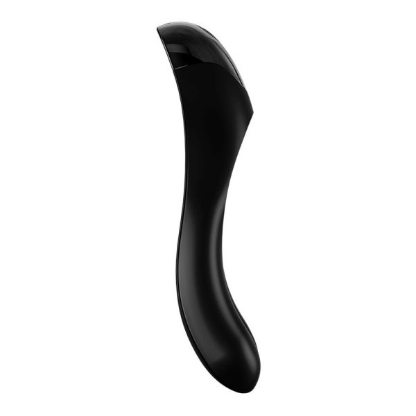 Satisfyer Candy Cane Finger Vibrator Black BondageBox UK