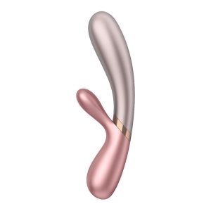 Satisfyer Hot Lover Warming Vibrator With App Control Pink BondageBox UK