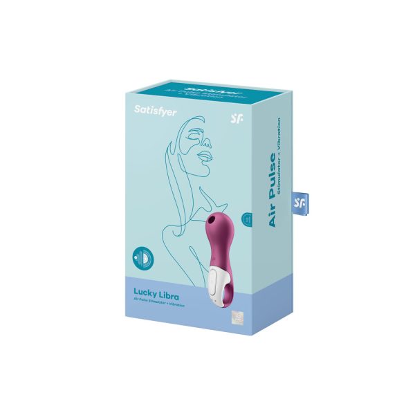 Satisfyer Lucky Libra Air Pulse Stim and Vibe BondageBox UK