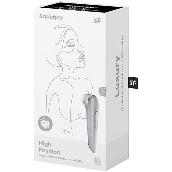 Satisfyer Luxury High Fashion Clitoral Massager BondageBox UK
