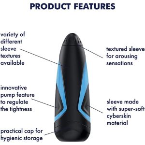 Satisfyer Men Pleasure Stroker Masturbator BondageBox UK