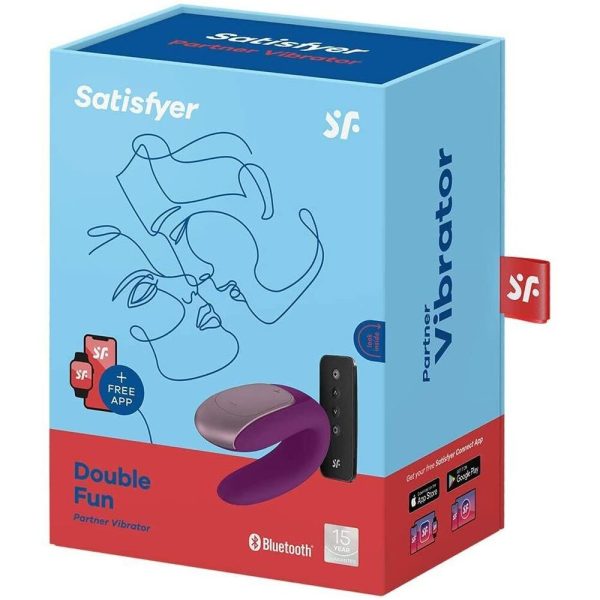Satisfyer Partner Double Fun App Enabled BondageBox UK