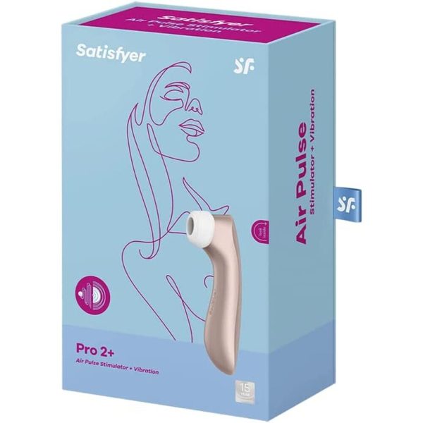 Satisfyer Pro 2 Plus Vibration Clitoral Massager BondageBox UK