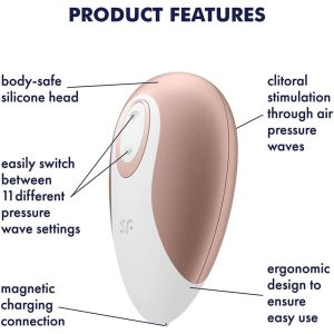 Satisfyer Pro Deluxe Clitoral Vibrator BondageBox UK