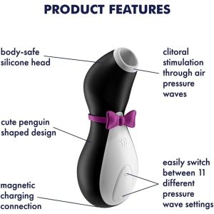 Satisfyer Pro Penguin Clitoral Massager BondageBox UK