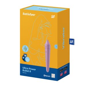 Satisfyer Ultra Power Bullet 8 With App Control Lilac BondageBox UK