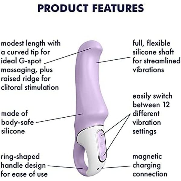 Satisfyer Vibes Charming Smile Rechargeable G Spot Vibrator BondageBox UK