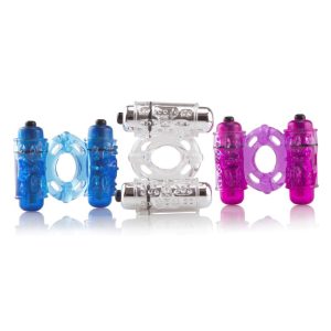 Screaming O Wow Double Wammy Vibrating Cock Ring BondageBox UK