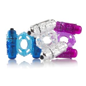 Screaming O Wow Double Wammy Vibrating Cock Ring BondageBox UK