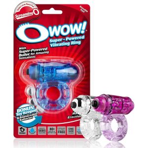 Screaming O Wow Vibrating Cock Ring BondageBox UK