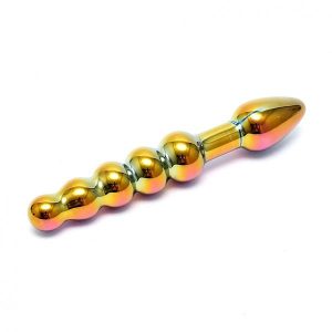 Sensual Multi Coloured Glass Laila Anal Probe BondageBox UK