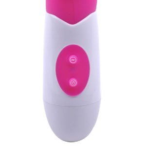 Silicone Dual Motors G Spot Vibrator Pink BondageBox UK