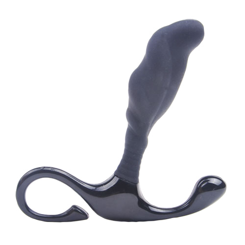 Silicone Prostate Exerciser Black BondageBox UK