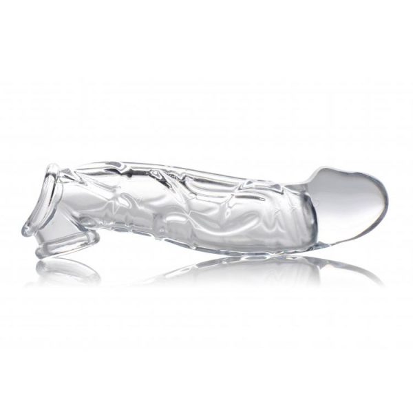 Size Matters 2 Inch Clear Penis Extender Sleeve BondageBox UK