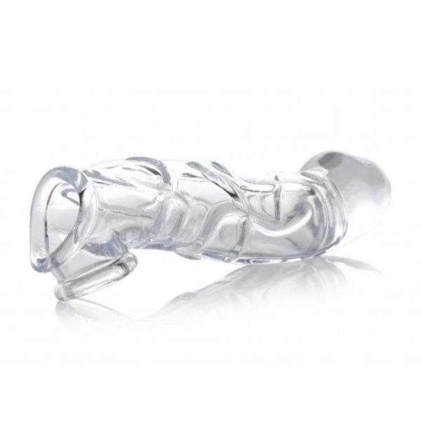 Size Matters 2 Inch Clear Penis Extender Sleeve BondageBox UK