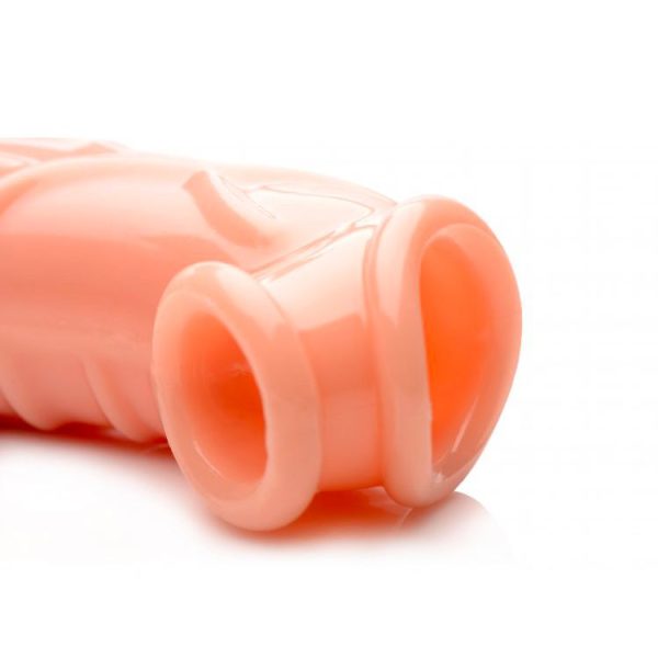 Size Matters 2 Inch Flesh Penis Extender Sleeve BondageBox UK