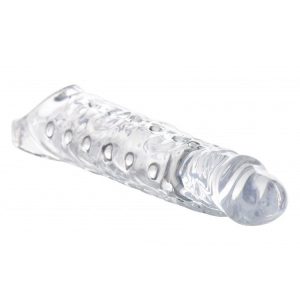 Size Matters 3 Inch Clear Penis Extender Sleeve BondageBox UK