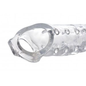 Size Matters 3 Inch Clear Penis Extender Sleeve BondageBox UK