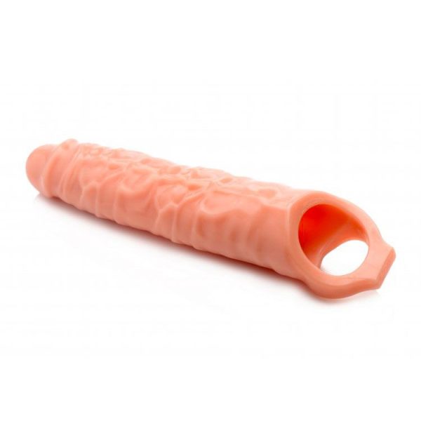 Size Matters 3 Inch Flesh Penis Extender Sleeve BondageBox UK