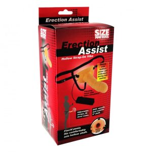 Size Matters Erection Assist Vibrating Hollow Strap On BondageBox UK