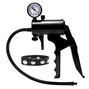 Size Matters Premium Gauge Pump Black BondageBox UK