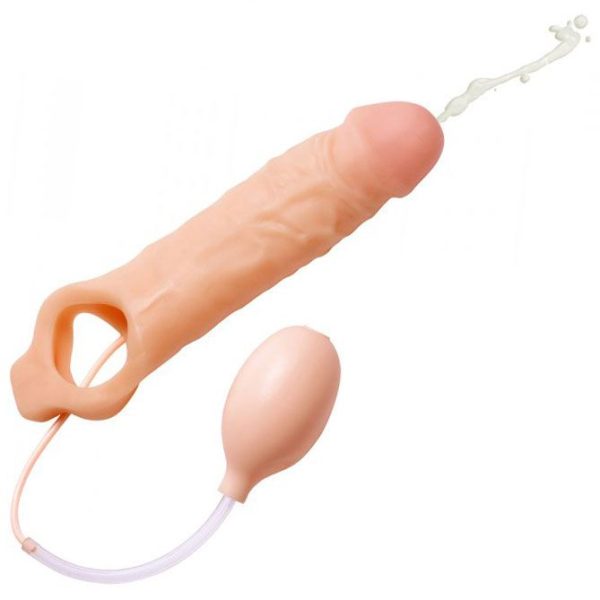 Size Matters Realistic Ejaculating Penis Sheath BondageBox UK