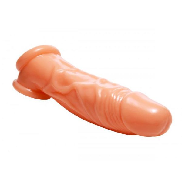 Size Matters Realistic Flesh Penis Enhancer and Ball Stretcher 8 BondageBox UK