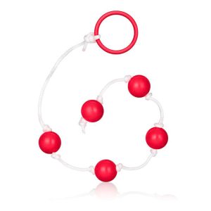 Small Pleasure Anal Beads Assorted Colours - Image 1