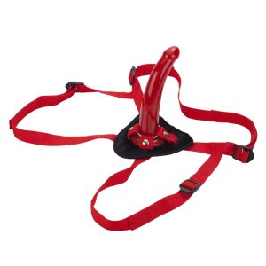 Sophias Red Rider Strap On Dildo BondageBox UK