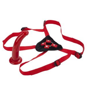 Sophias Red Rider Strap On Dildo BondageBox UK