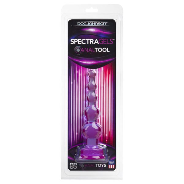 Spectragels Anal Probe Tool Purple BondageBox UK
