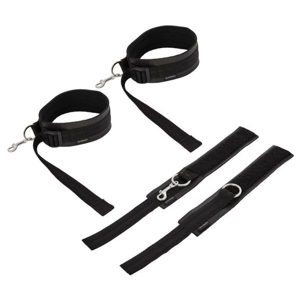 SportSheets Thigh And Wrist Cuff Set BondageBox UK