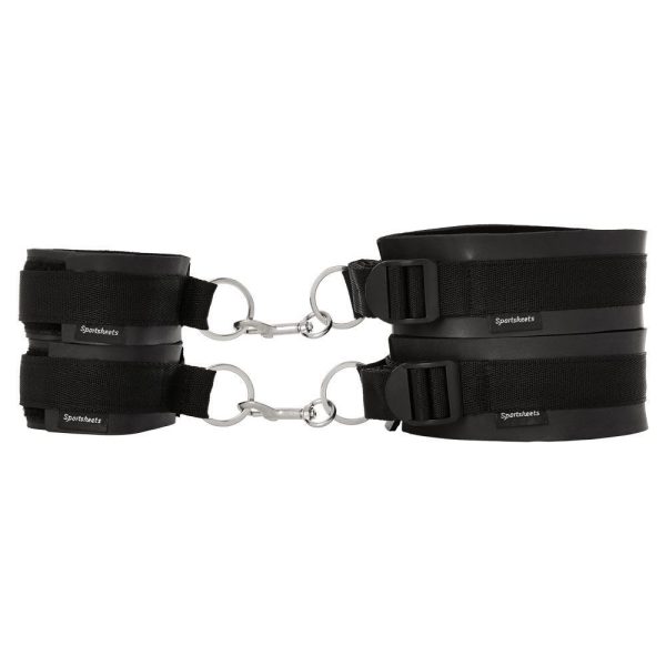 SportSheets Thigh And Wrist Cuff Set BondageBox UK